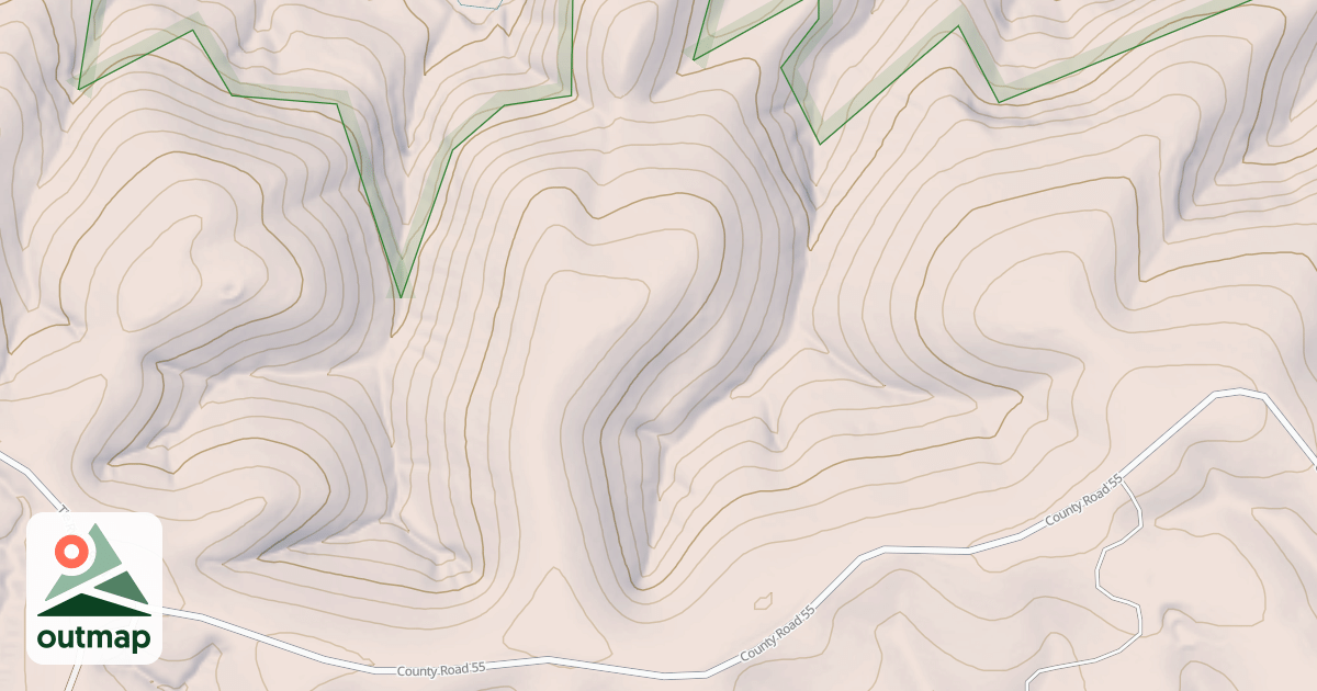 Map of USFS National Forest System Roads {C19B0B5C-DE5D-44F7-8A65-7DB8035BF490}