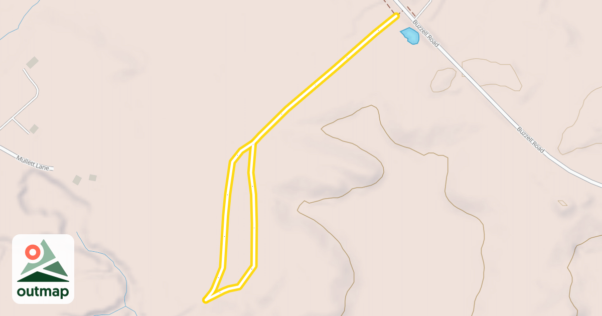 Map of Joe Buzzell Lane