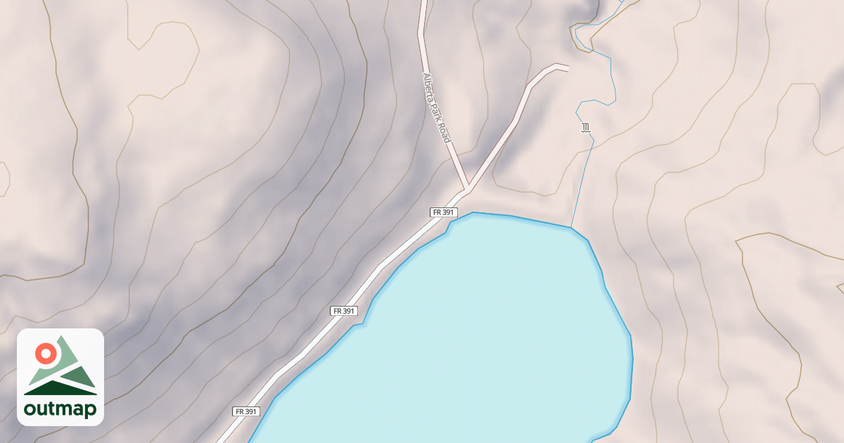 Map of ALBERTA PARK