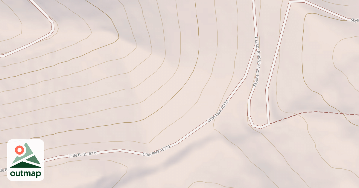 Map of LITTLE PARK
