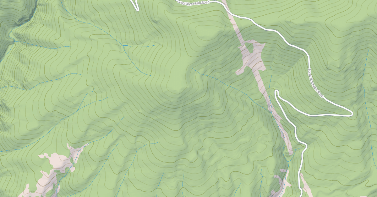 Map preview of BURNT MOUNTAIN LOOP