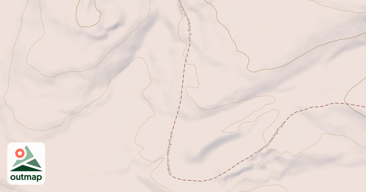 Map of Hovland Woods Trail