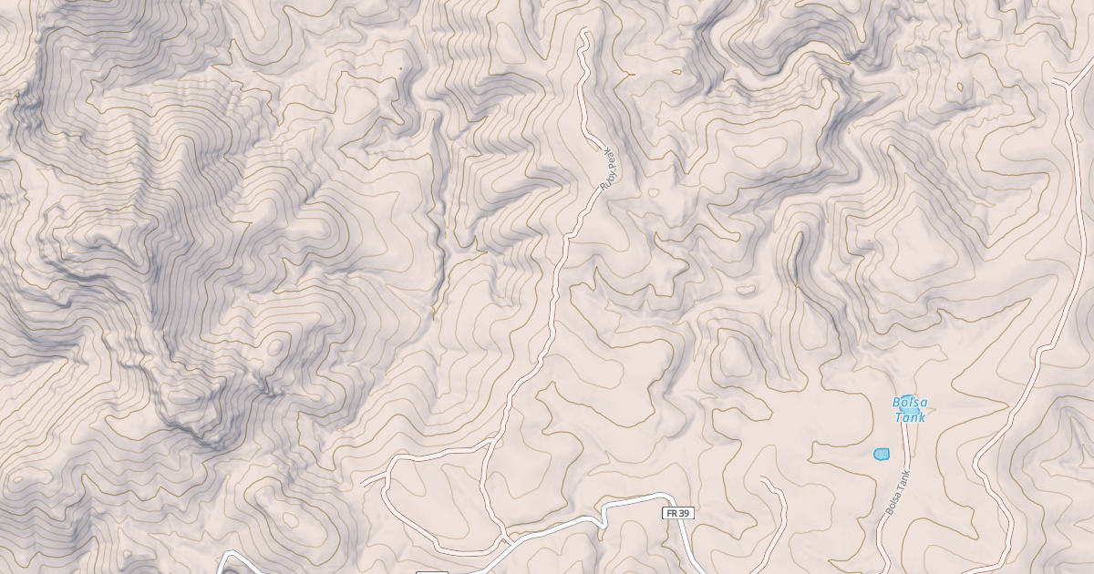Map preview of RUBY PEAK