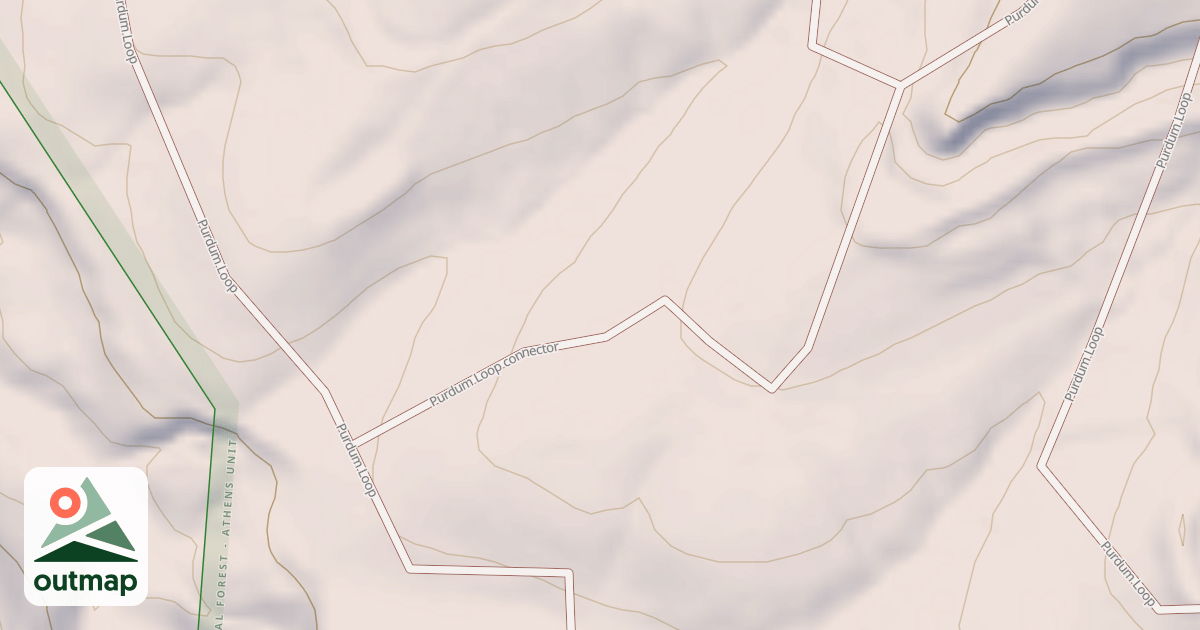Map of Purdum Loop Connector