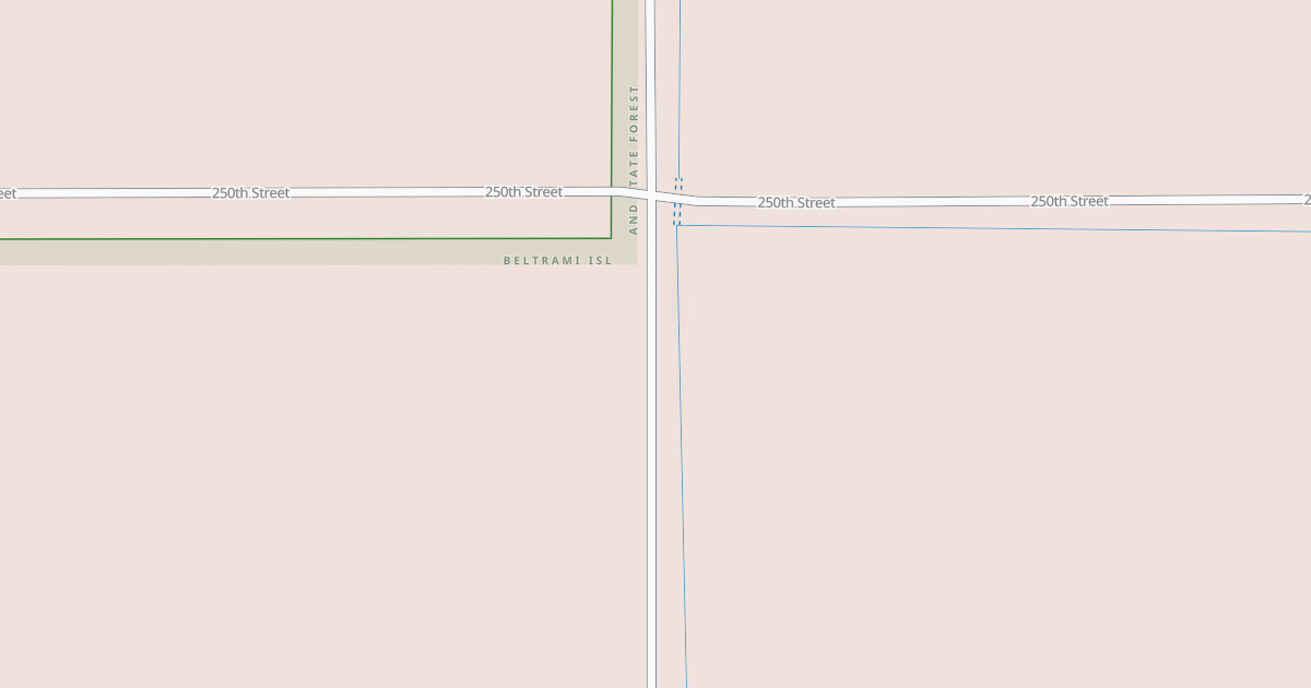 Map preview of Warroad/Roseau Trails