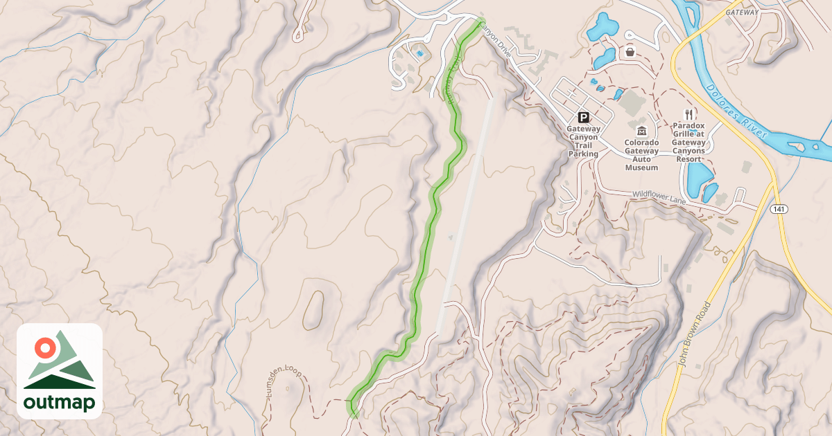 Map of Runway Trail