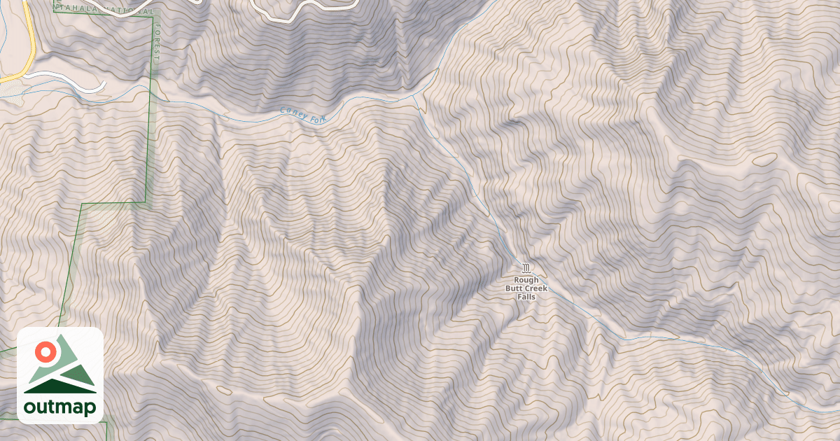 Map of ROUGH BUTT