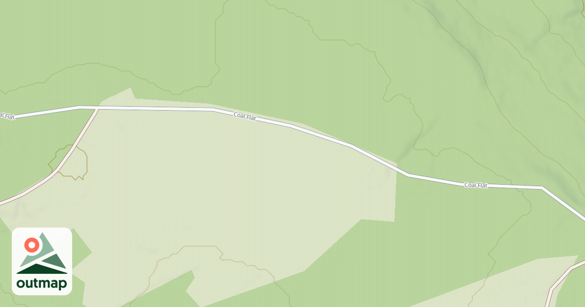 Map of COAL FLAT