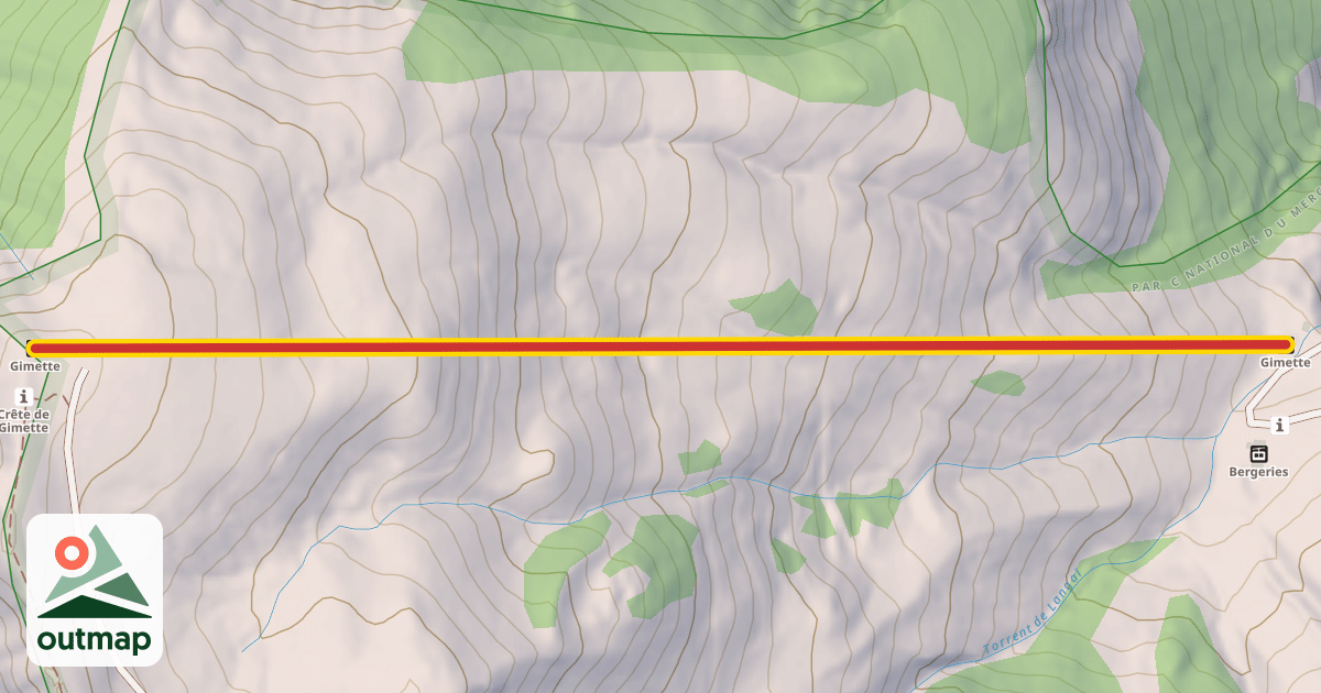 Map of TK Gimette