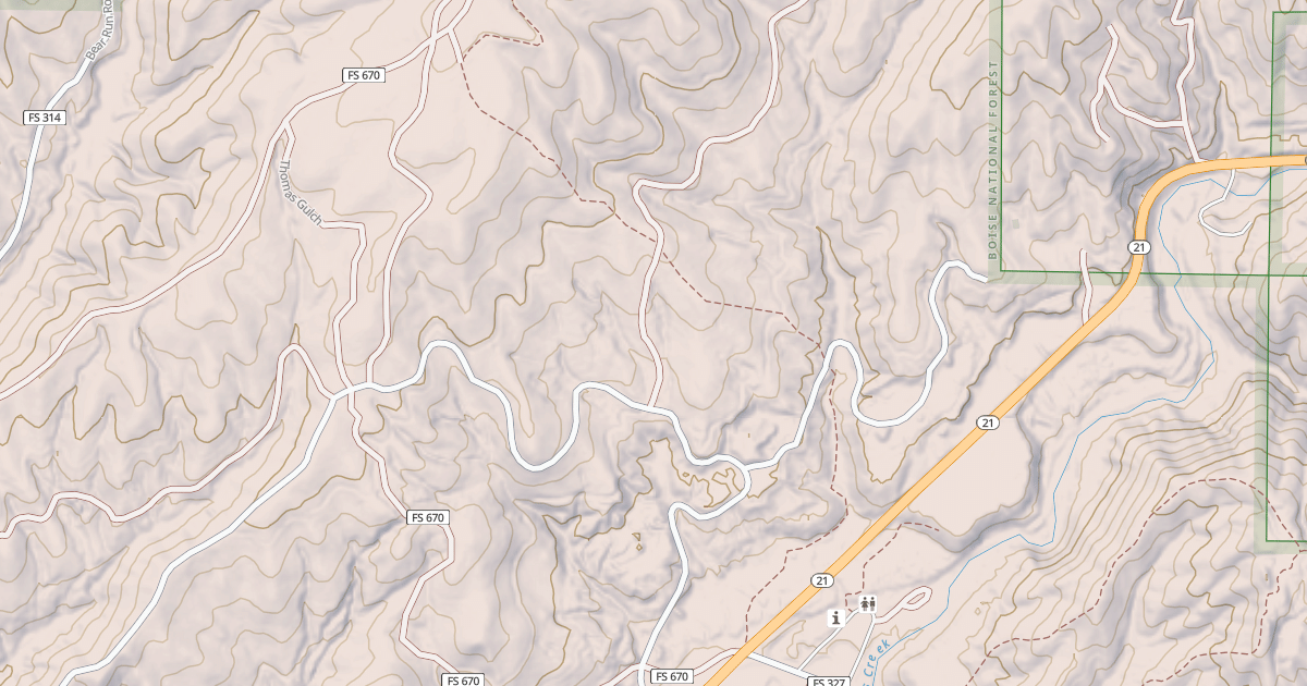 Map preview of Franer Canal
