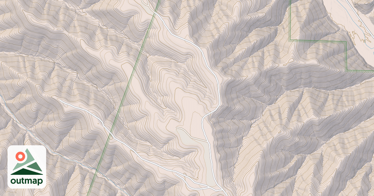 Map of GIBBON RIDGE