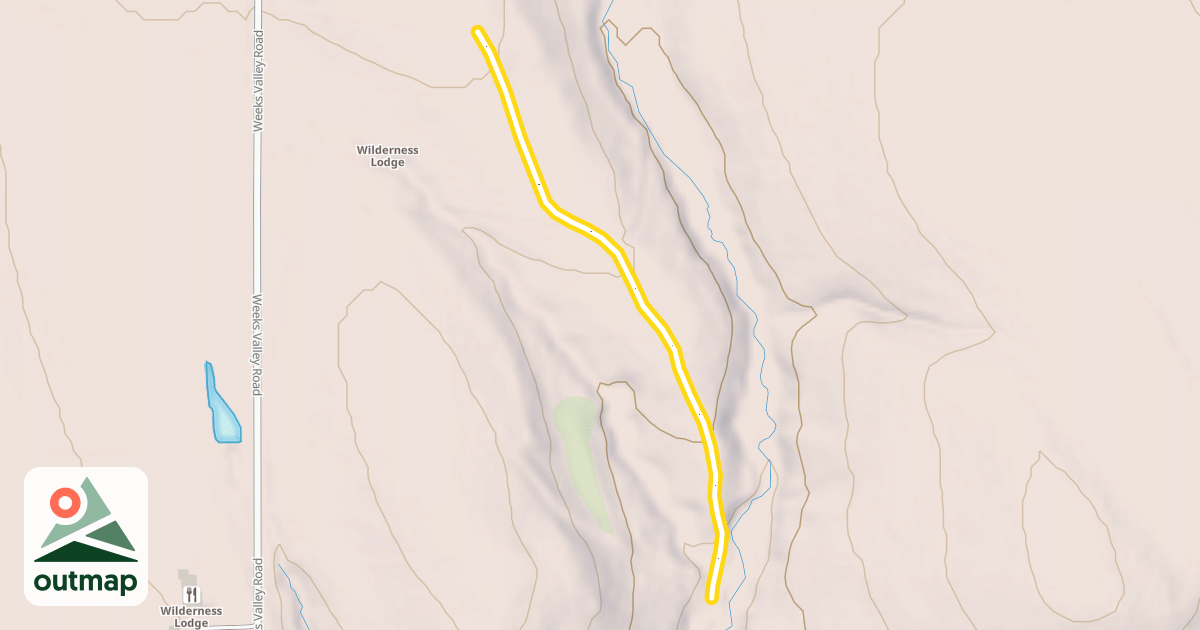 Map of Logging Road