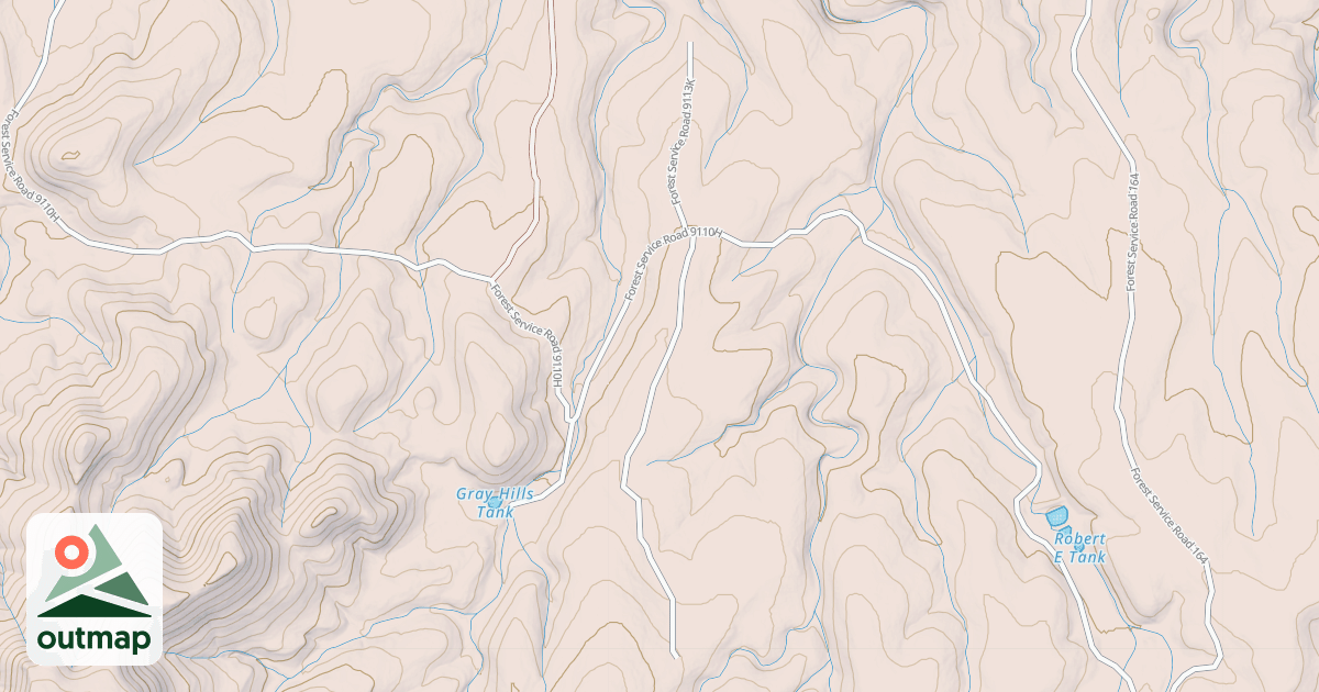 Map of AIKENS TANK
