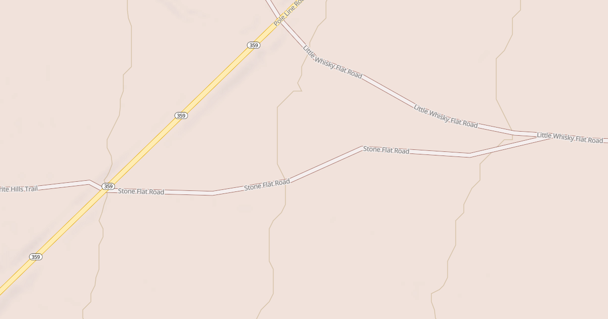 Map preview of STONE FLAT ROAD
