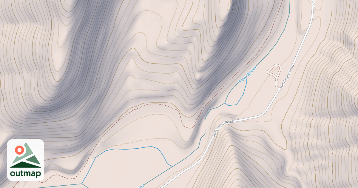Map of Hannan-Blacktail Connector