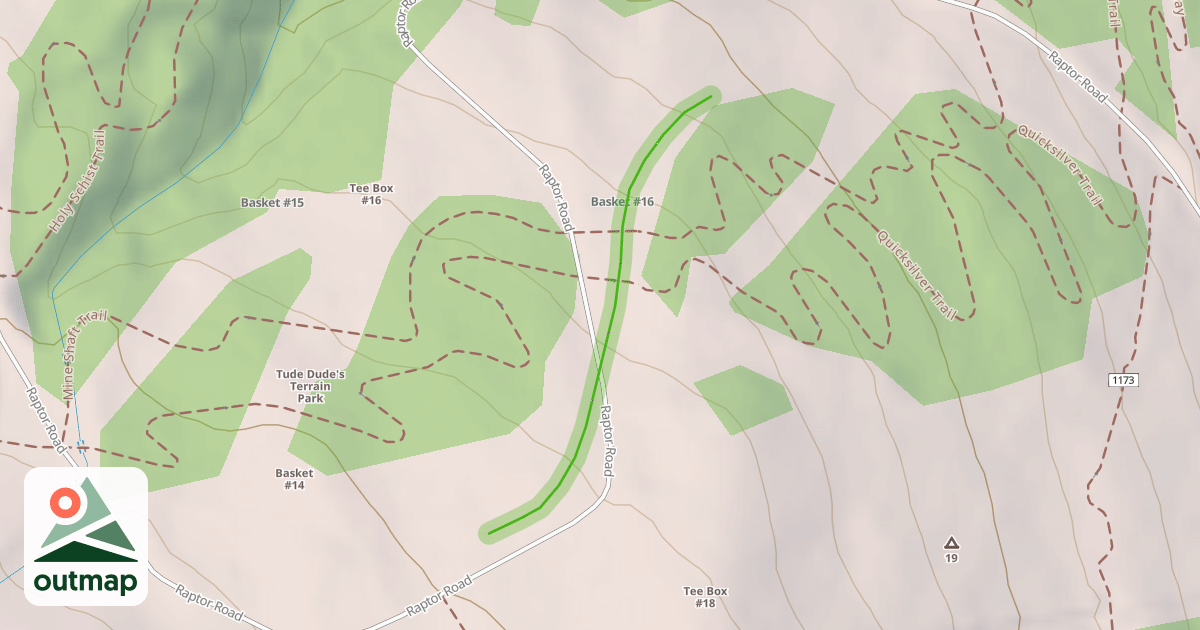 Map of Dean's Dash