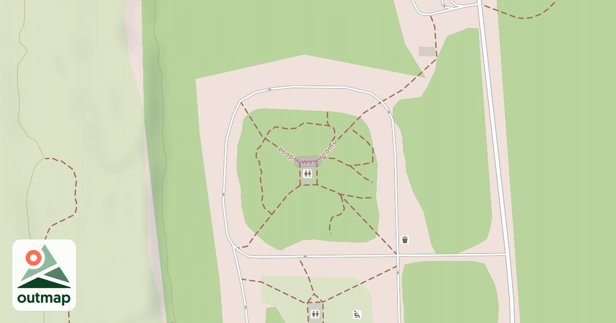 Map of Loop A Washrooms