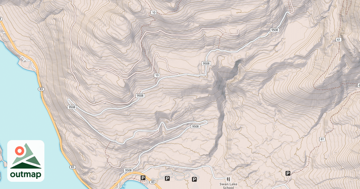 Map of SIX MILE