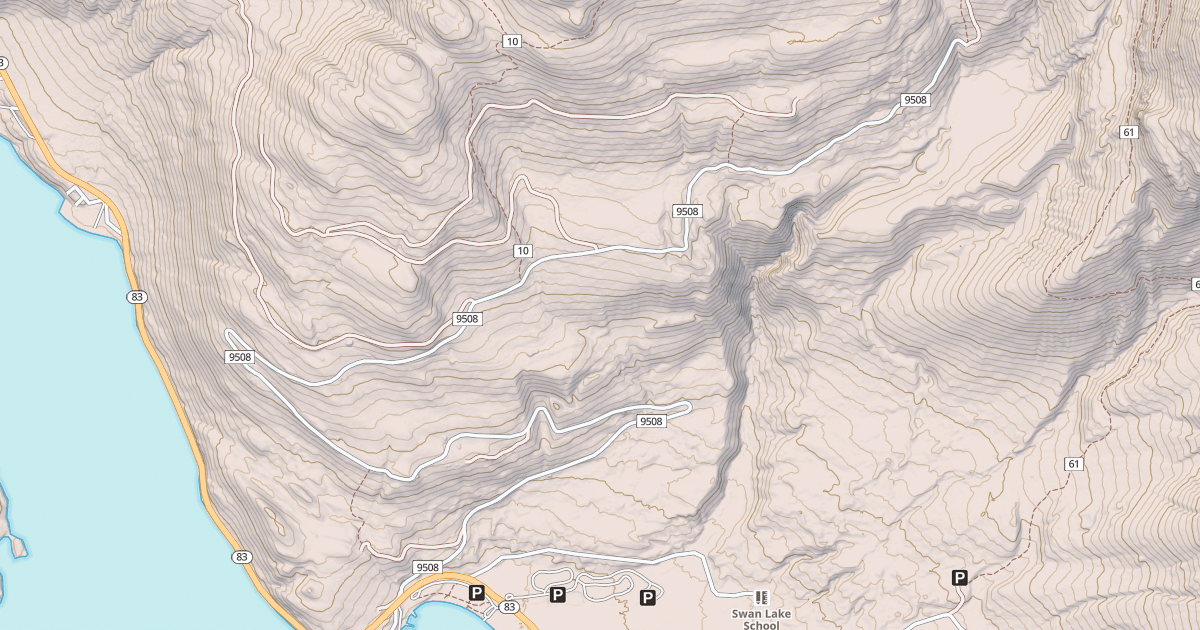Map preview of SIX MILE