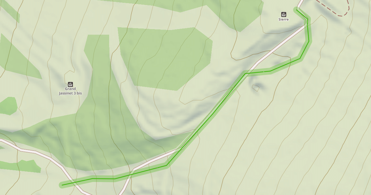 Map preview of Combe Fangeat
