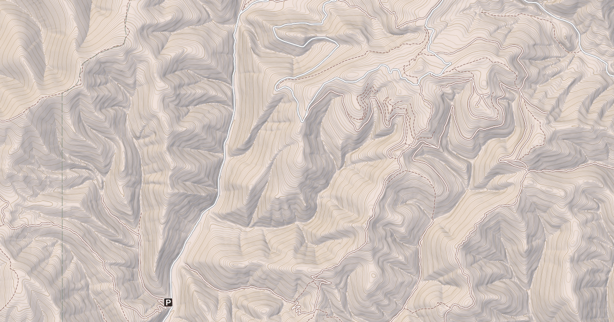 Map preview of HUNTERS GULCH