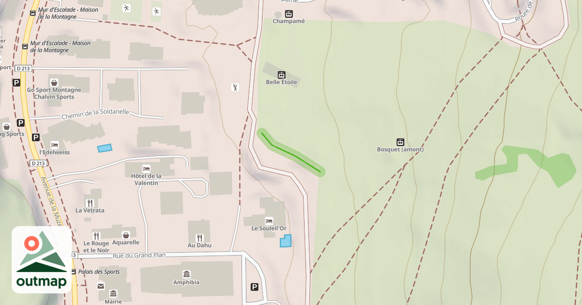 Map of Bosquet