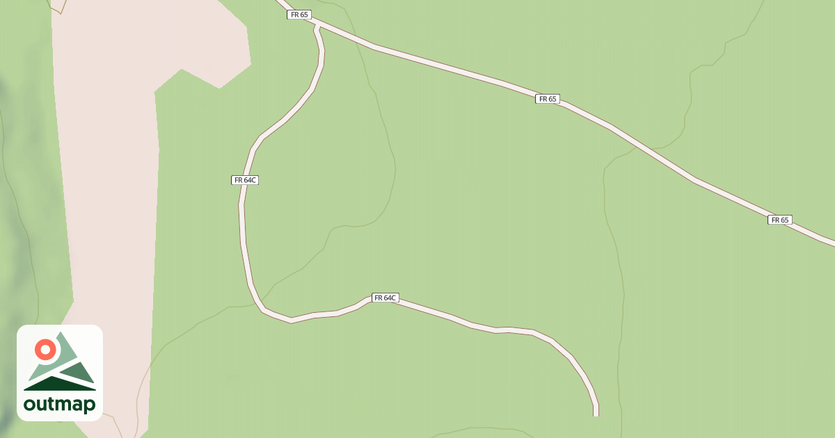 Map of USFS National Forest System Roads {03995B1F-29FF-4453-B80B-45DCAA7802BF}