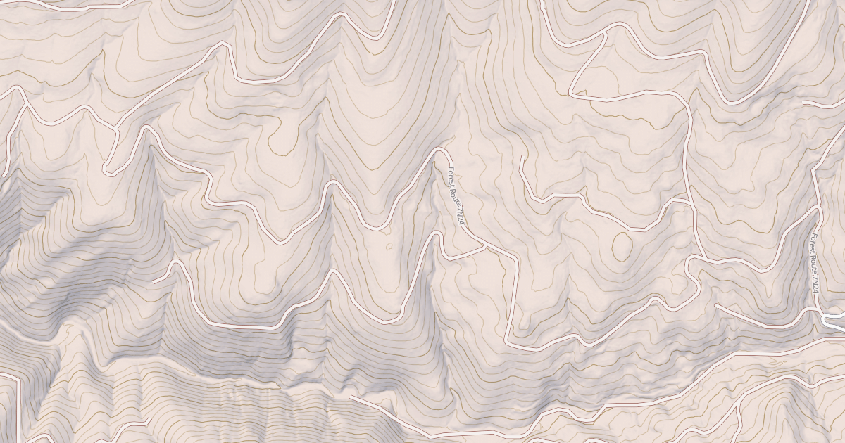 Map preview of USFS National Forest System Roads {6E21CFA9-9002-4781-B946-EB0EFF4B7C2C}