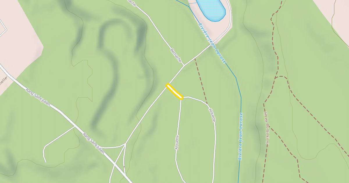 Map preview of Alouette