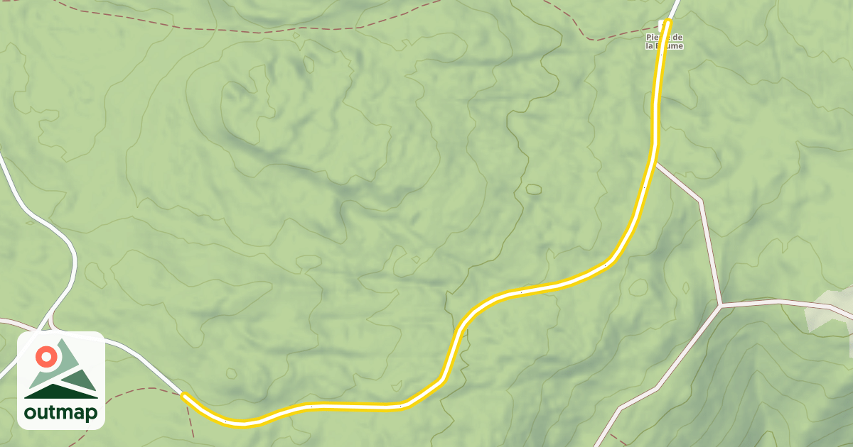 Map of Route Forestière du Massacre