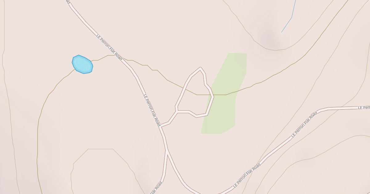 Map preview of LE PERRON FLAT