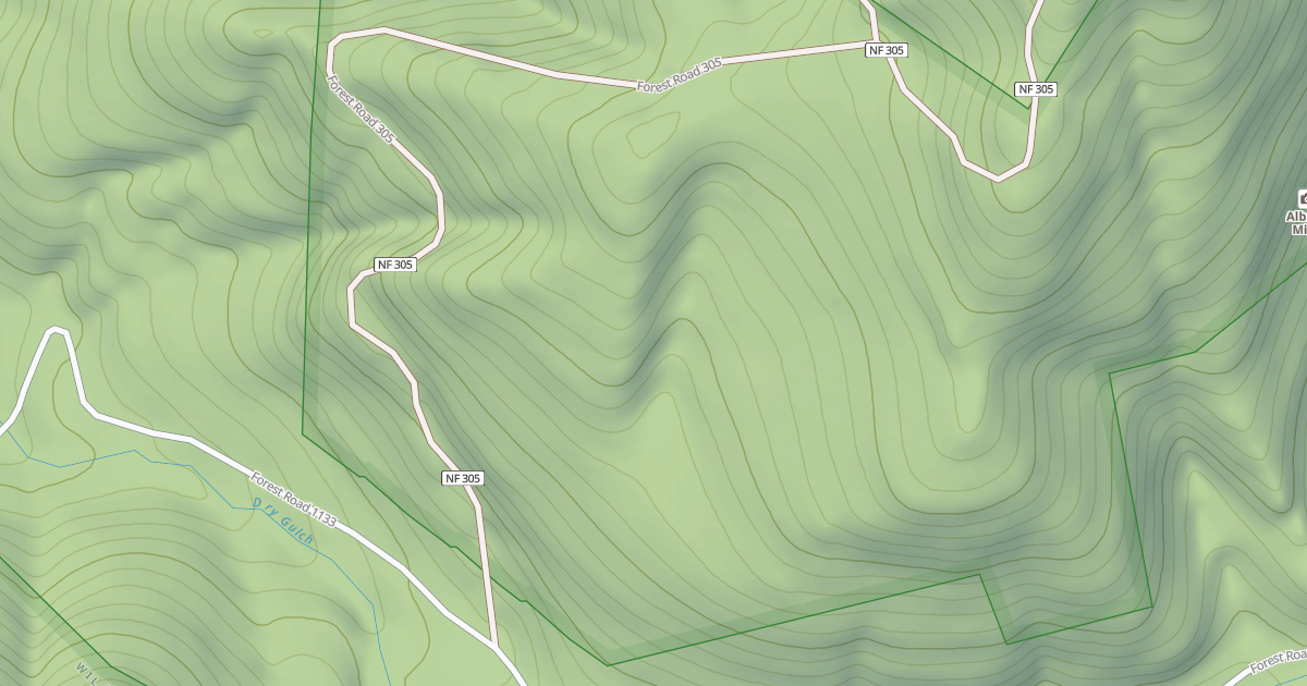 Map preview of O'BRIENS RD