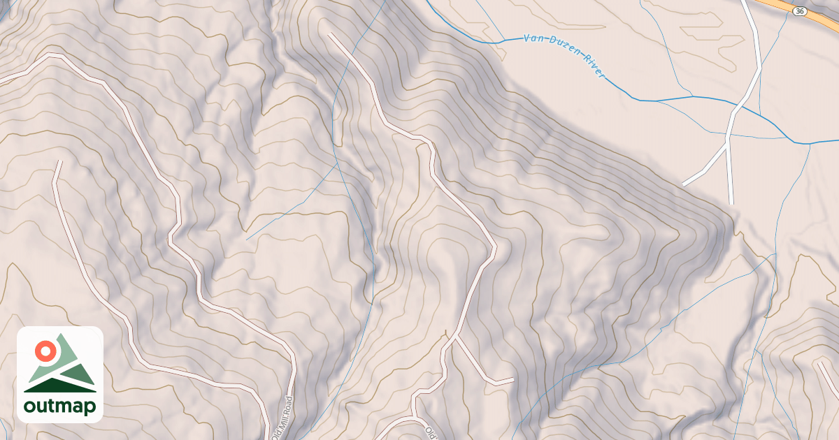 Map of OLD MILL