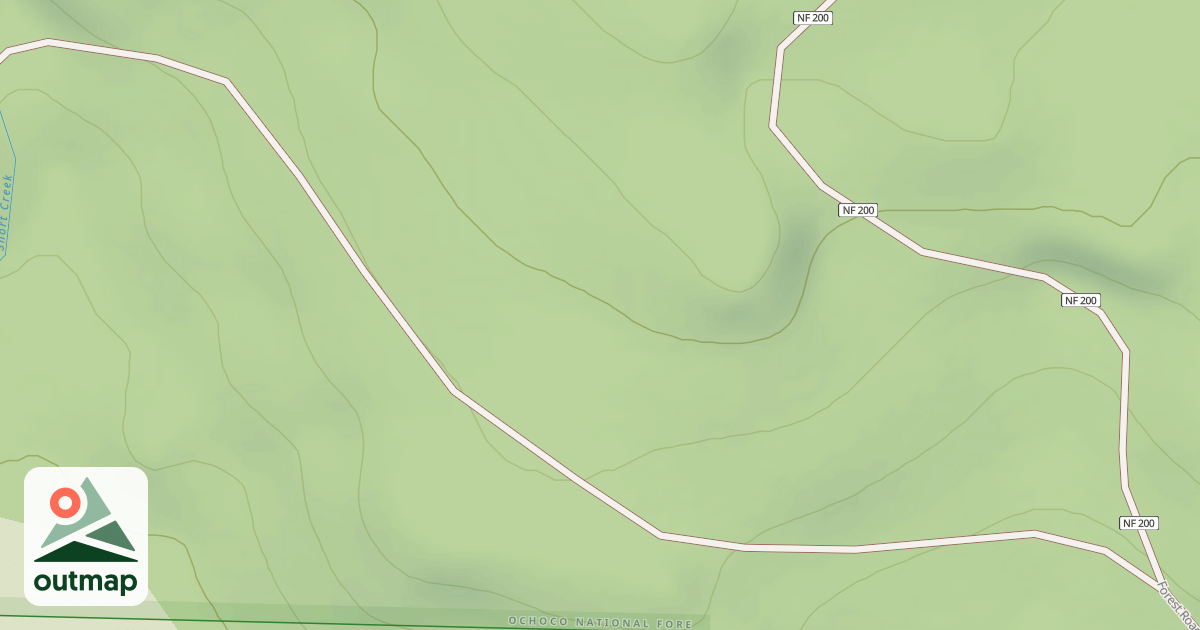 Map of USFS Motor Vehicle Use Map Roads {7BFFFFA0-2015-4ED4-94AD-3AB8529A14AE}