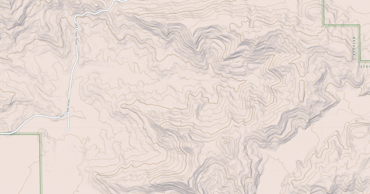 Map preview of Jack Creek Atv Trail