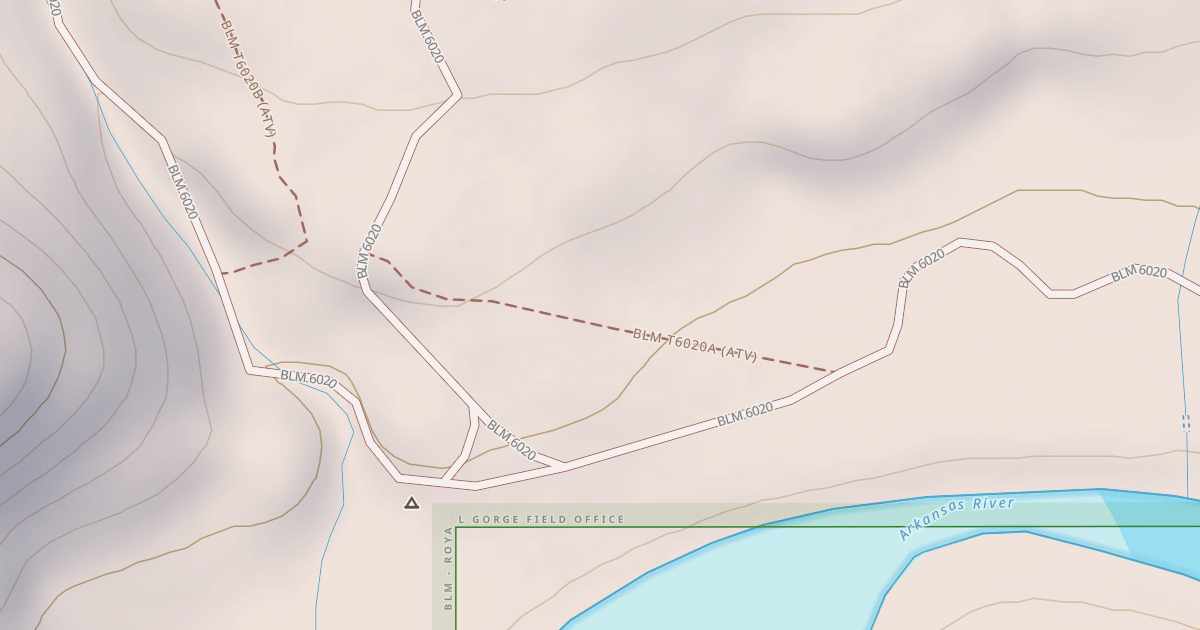 Map preview of Blm T6020a