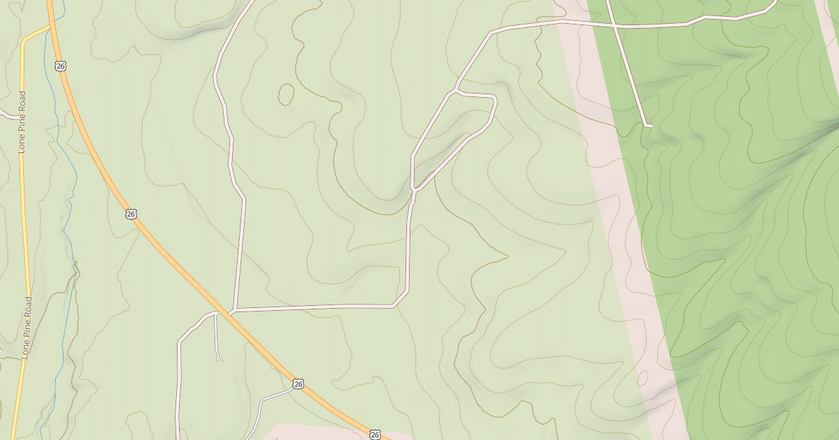 Map preview of USFS Motor Vehicle Use Map Roads {485C1C87-358C-408A-8177-B6F4771556EC}