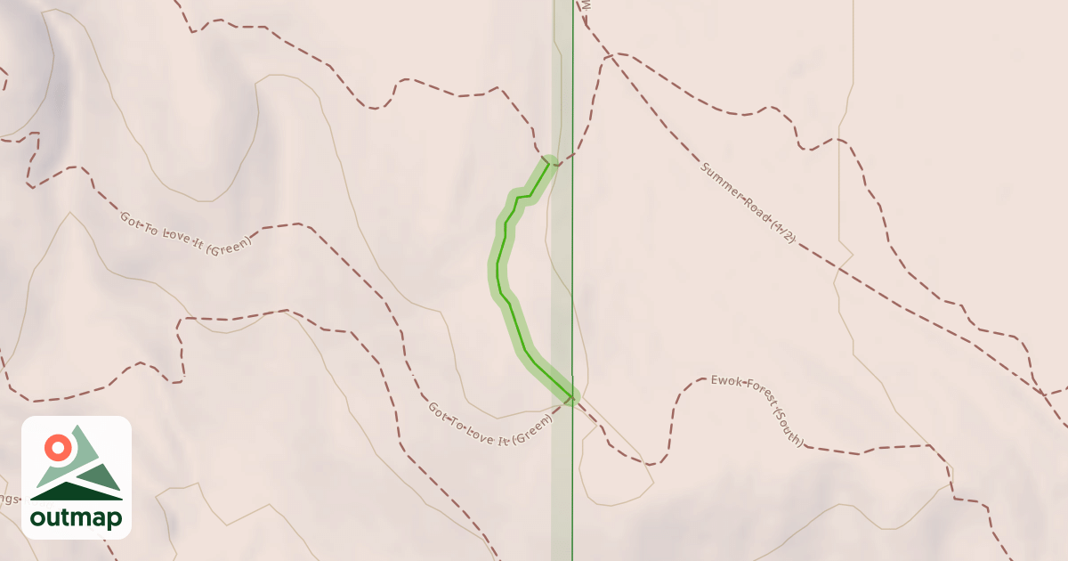 Map of Ewok Forest (South)
