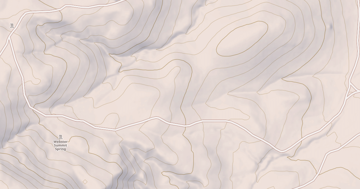 Map preview of TWIN SPRINGS SPUR ROAD