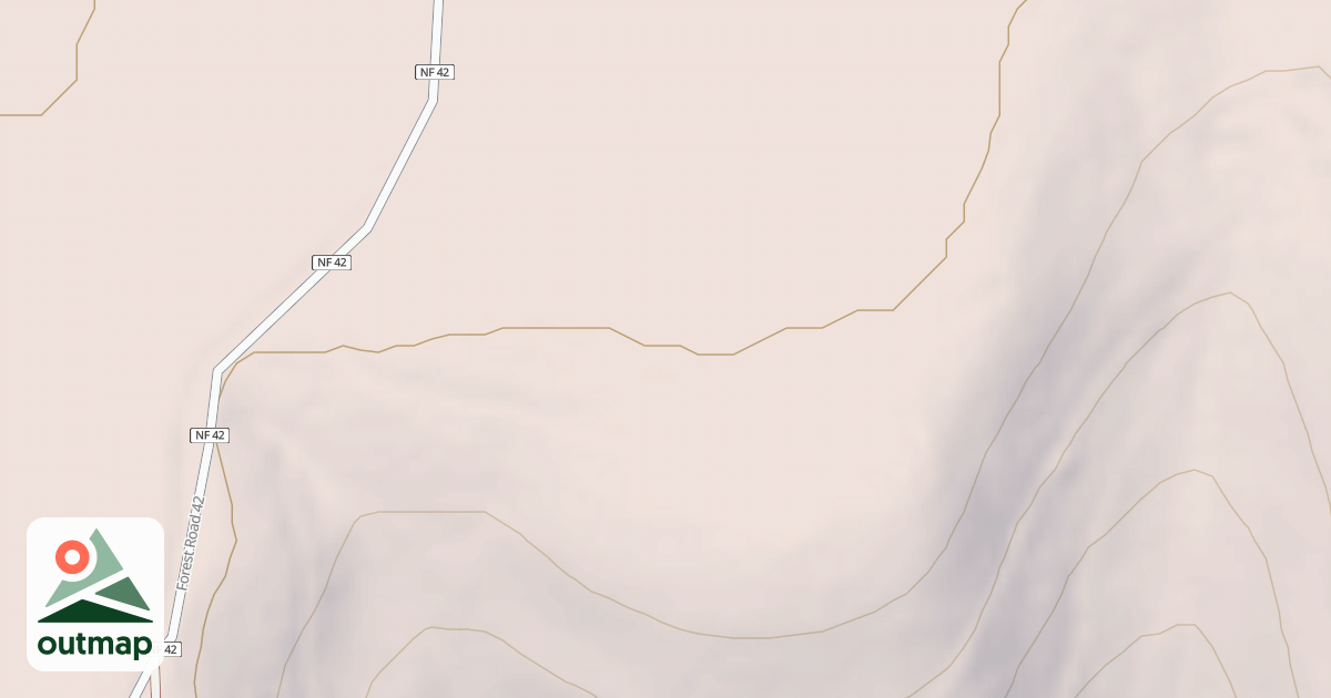 Map of USFS National Forest System Roads {87646B3A-3ADB-41F2-B9F2-1BBDF84AD6AF}