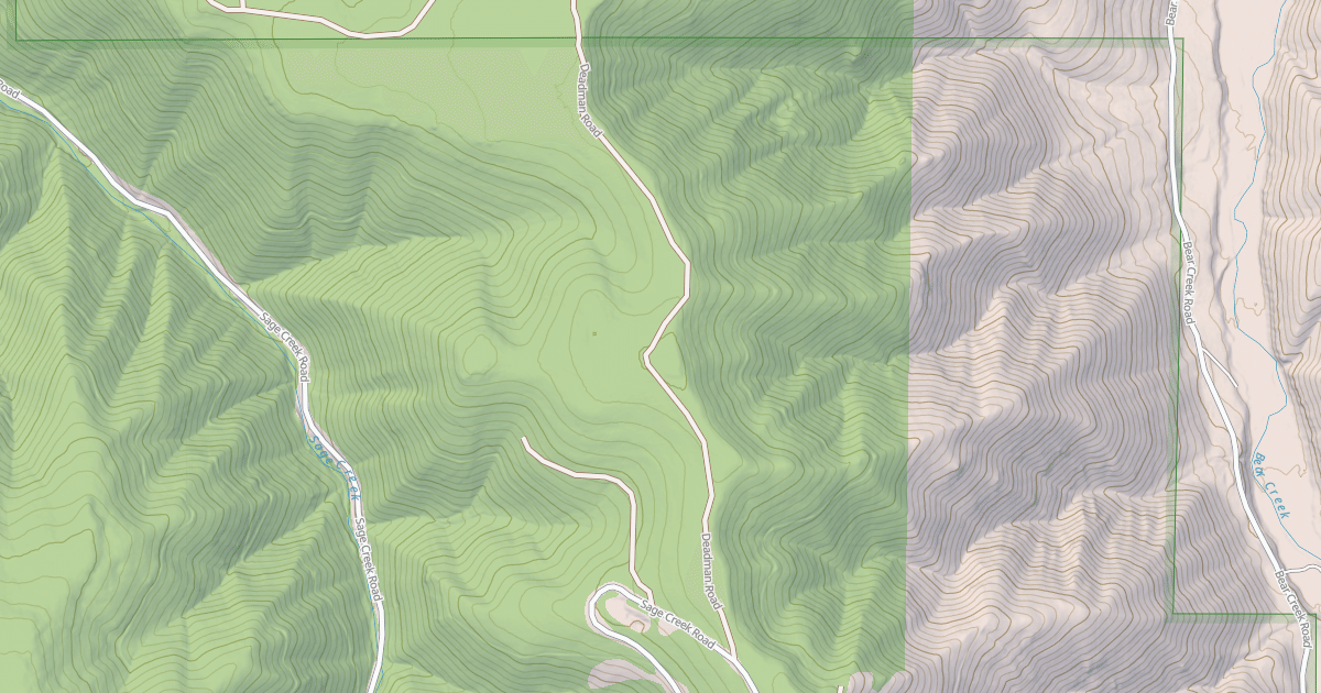 Map preview of N164E DEADMAN
