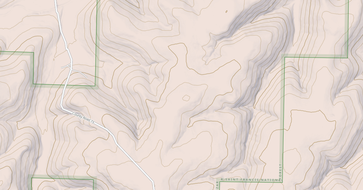 Map preview of USFS Motor Vehicle Use Map Roads {9D8202DF-230E-4568-92D9-51BDC2915A34}