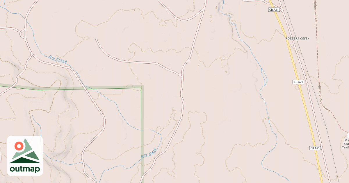 Map of BRUSH HILL