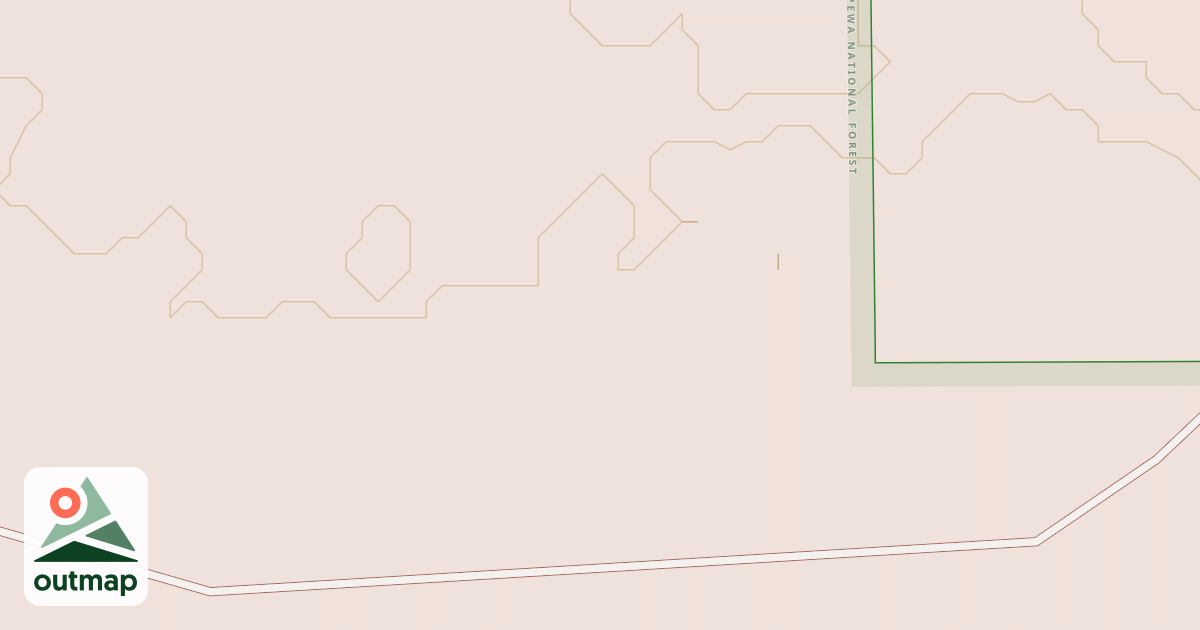 Map of BROOKS SPUR AA