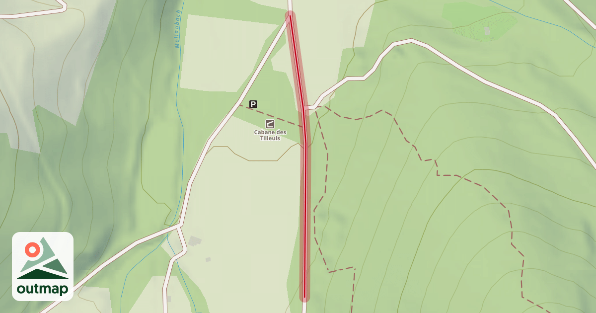Map of Chemin Kohlgrube