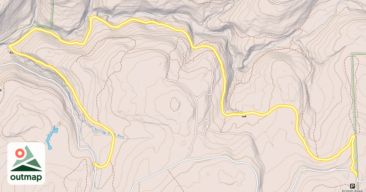 Map of Old Loggers Path