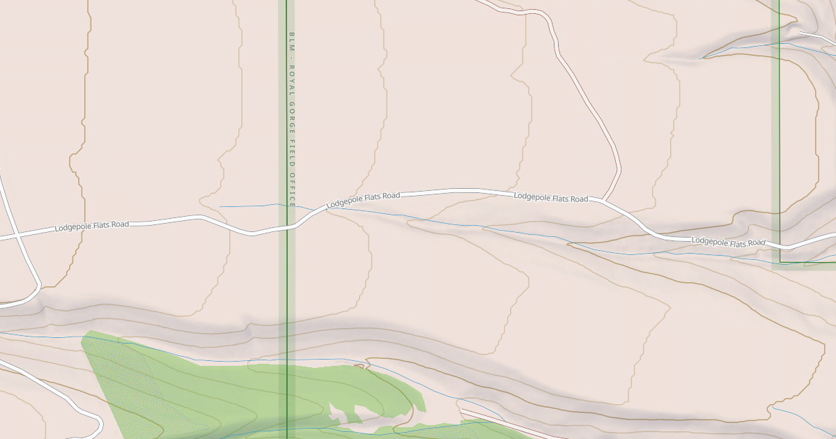 Map preview of LODGEPOLE FLATS