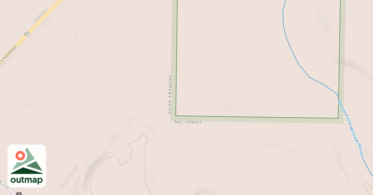 Map of MN 6 SPUR 2720