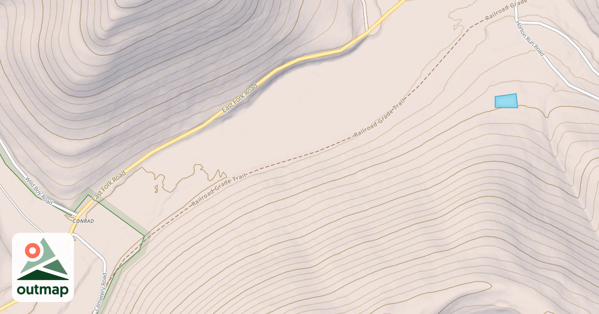Map of Susquehannock State Forest Snowmobile Trails