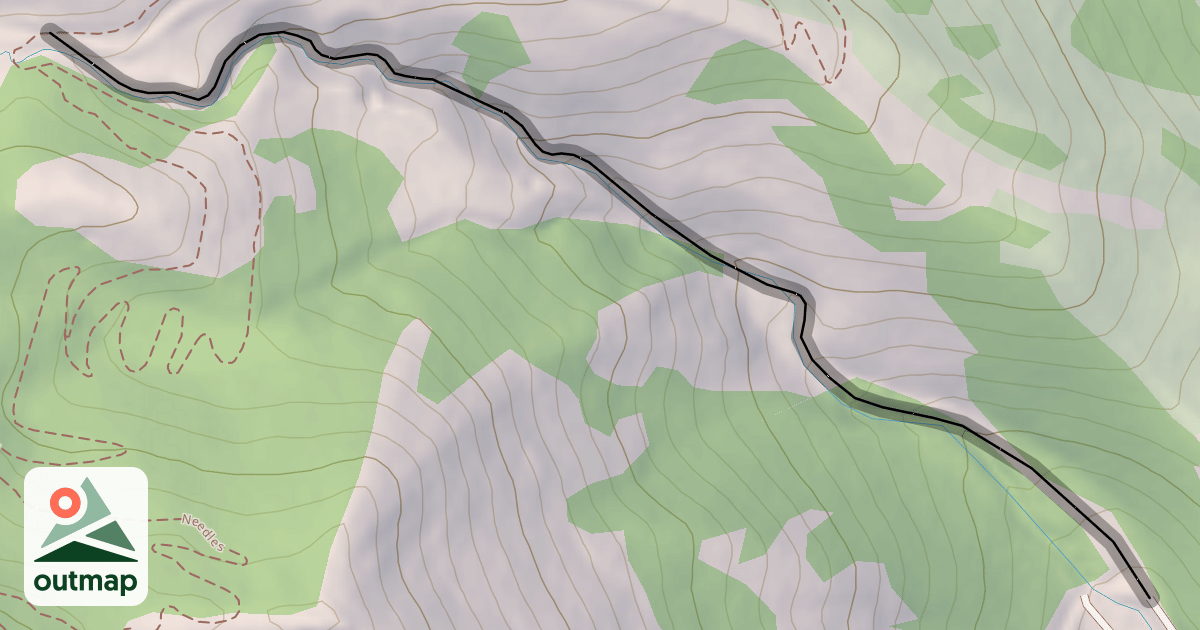 Map of Gordon's Gully